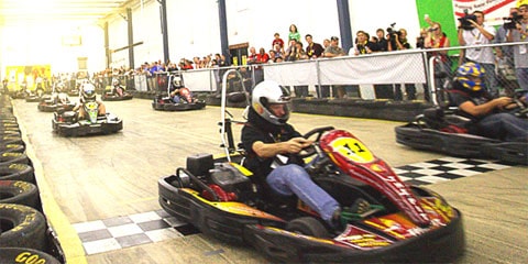 Indoor Go Karting in Raleigh NC - fun summer activities - Rush Hour Karting